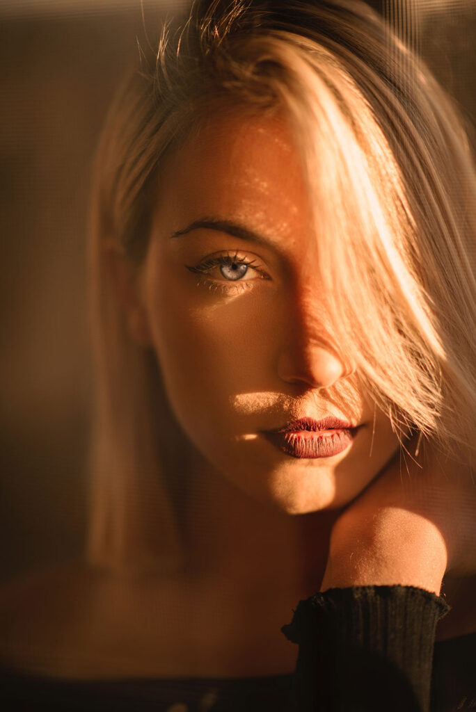 Piękna fotomodelka #beautymagazine